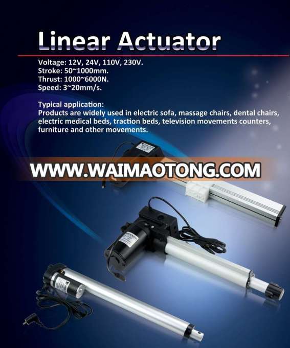 Linear Actuator for Window Opener